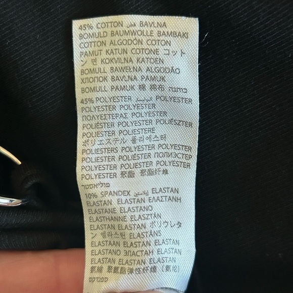 Edikted Patricia Open Ring Black Long Sleeve Crop Top Size Small - Picture 7 of 10